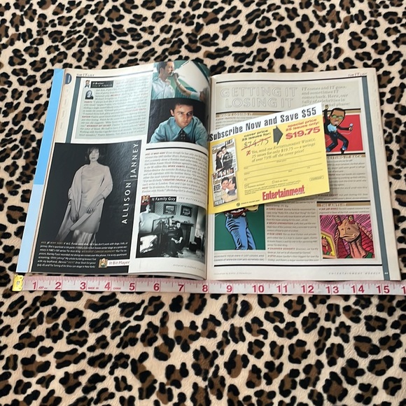 1999 Entertainment Weekly Magazine Issue June 25/July 2 Vintage Heather Graham - Picture 7 of 17